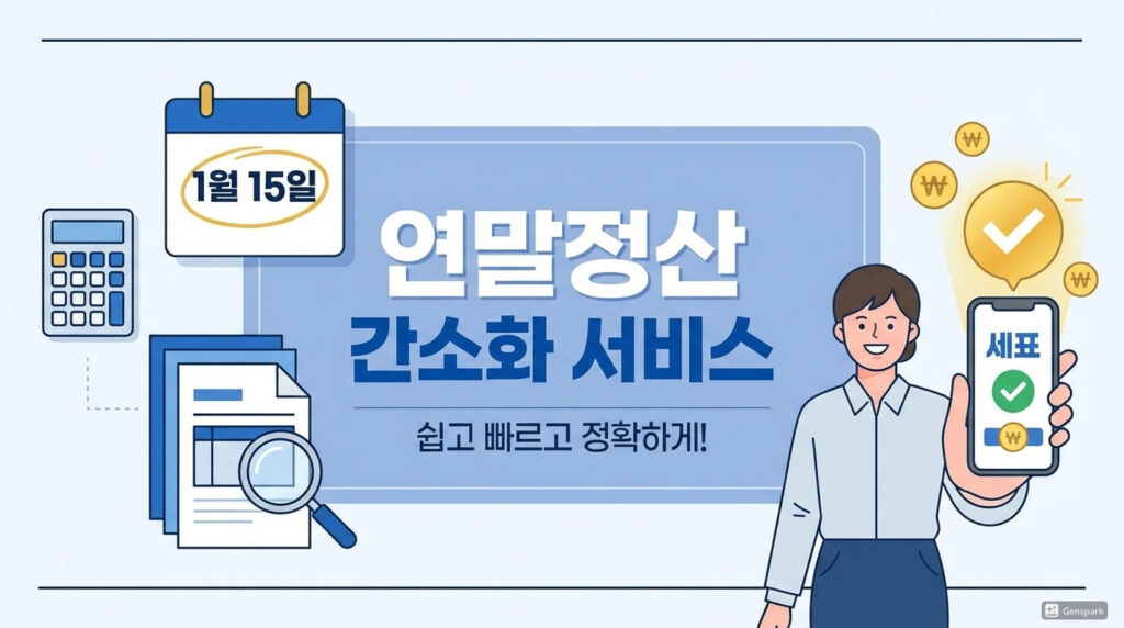 연말정산 간소화 서비스 일정