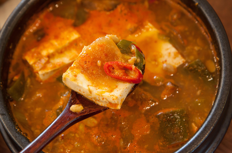 순두부찌개 사진